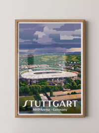 Stuttgart Stadion Panorama