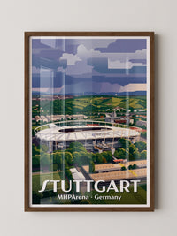 Stuttgart Stadion Panorama
