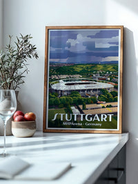 Stuttgart Stadion Panorama