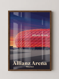 Allianz Arena Rot Stimmungsvoll