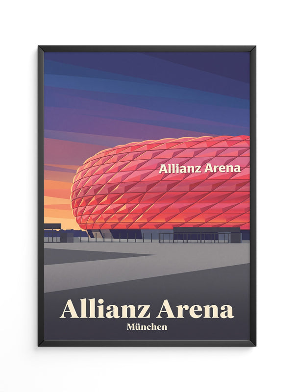 Allianz Arena Rot Stimmungsvoll