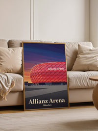 Allianz Arena Rot Stimmungsvoll