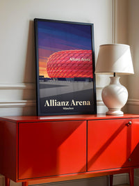 Allianz Arena Rot Stimmungsvoll