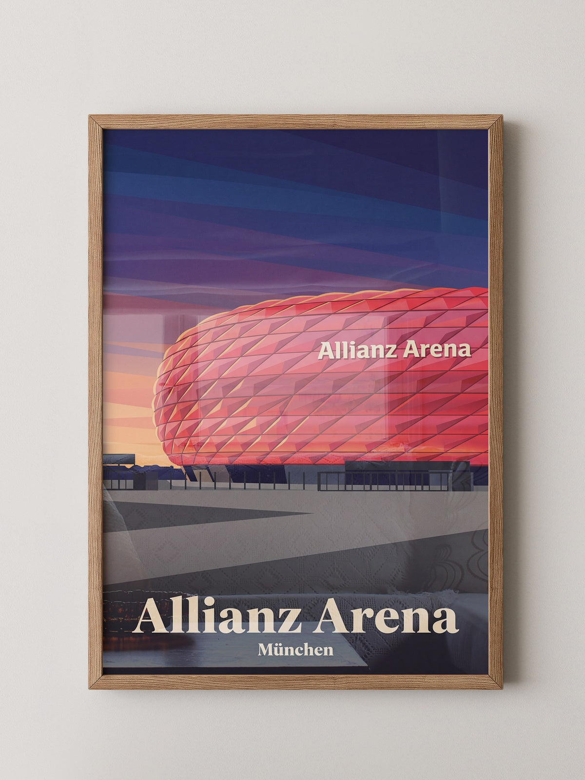 Allianz Arena Rot Stimmungsvoll