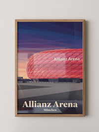 Allianz Arena Rot Stimmungsvoll