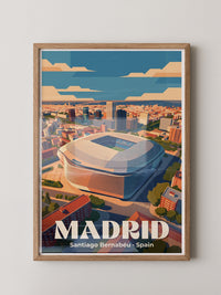 Stadion Madrid Retro Stil