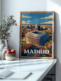 Stadion Madrid Retro Stil