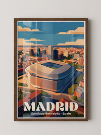 Stadion Madrid Retro Stil