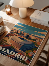 Stadion Madrid Retro Stil