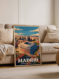 Stadion Madrid Retro Stil