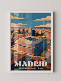Stadion Madrid Retro Stil