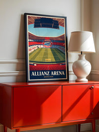 Allianz Arena Innenansicht Retro