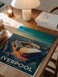 Anfield Stadium Sonnenuntergang