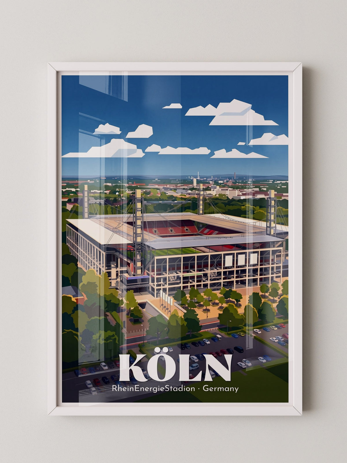 Kölner Stadion Architektur Himmel