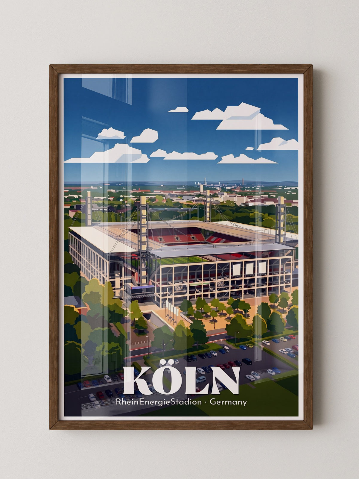 Kölner Stadion Architektur Himmel
