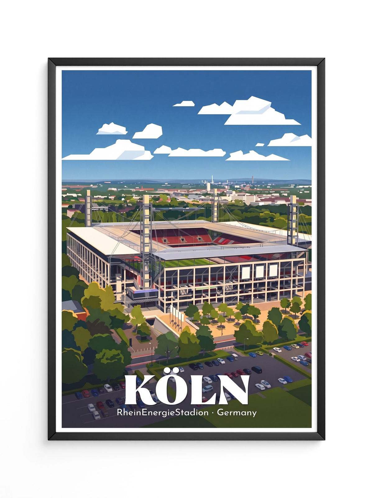 Kölner Stadion Architektur Himmel