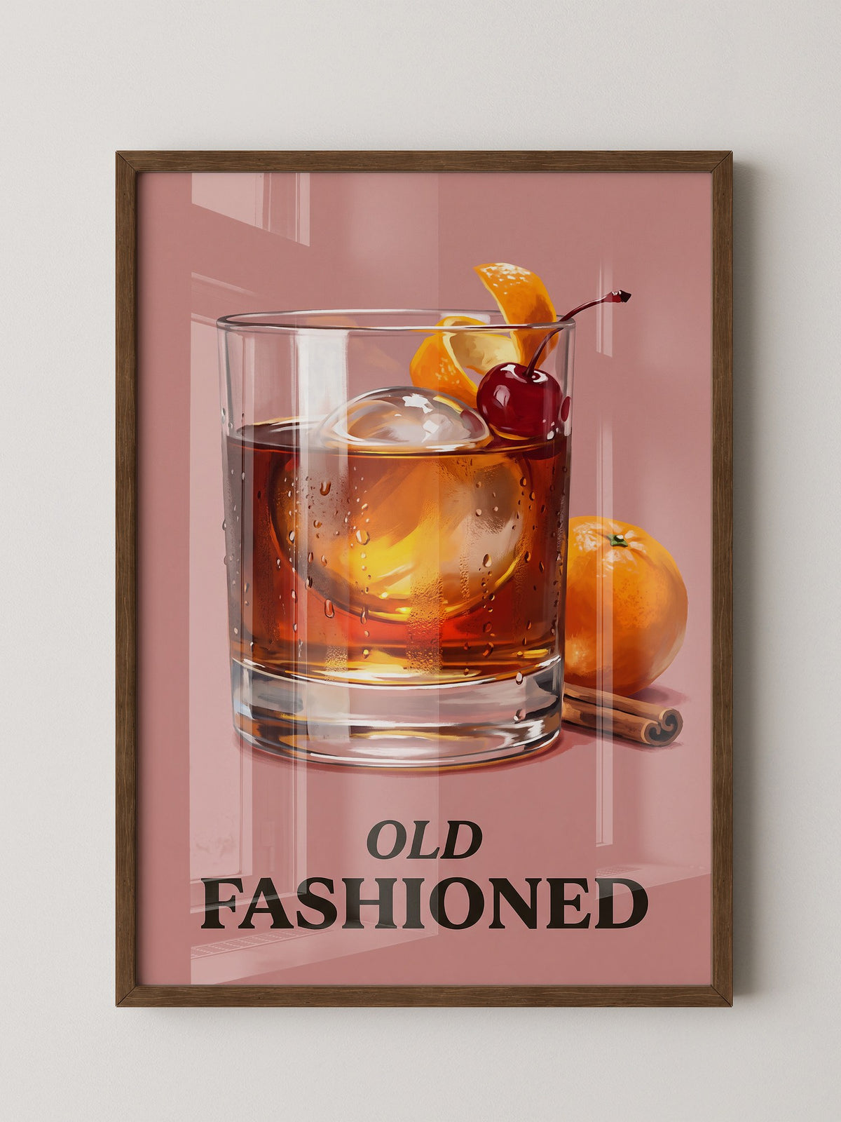 Old Fashioned Cocktail Orange
