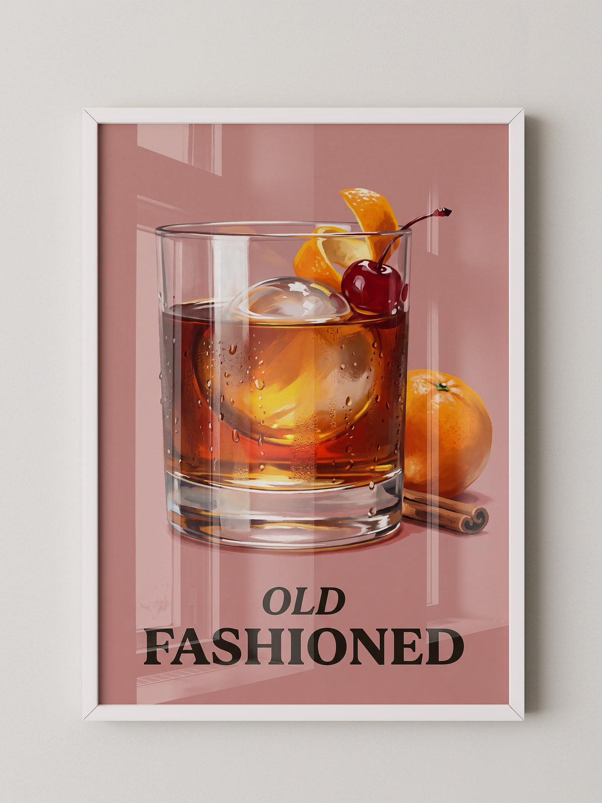 Old Fashioned Cocktail Orange