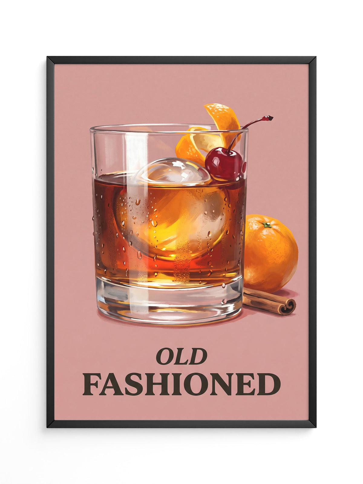 Old Fashioned Cocktail Orange