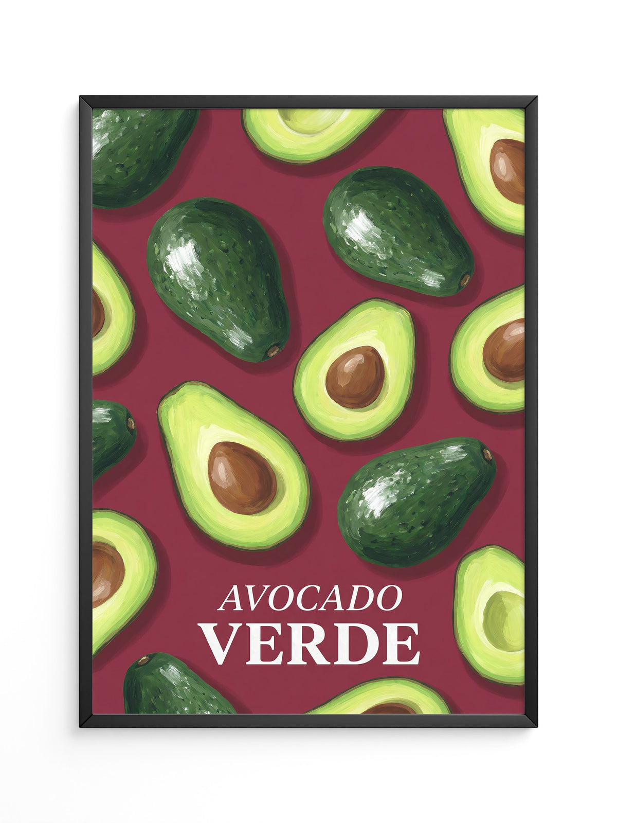 Avocado Grün Malerei