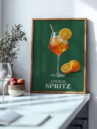 Aperol-Drink Orange Erfrischung
