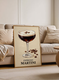 Espresso Martini Vintage Art
