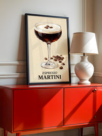 Espresso Martini Vintage Art