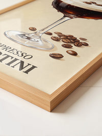 Espresso Martini Vintage Art