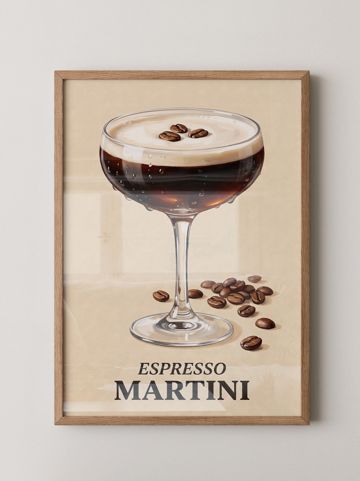 Espresso Martini Vintage Art