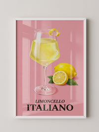 Limoncello Glas Gelb