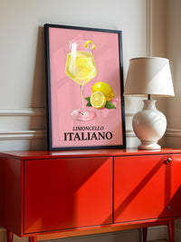 Limoncello Glas Gelb