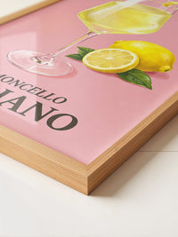 Limoncello Glas Gelb