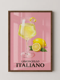 Limoncello Glas Gelb