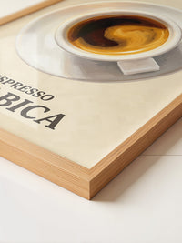 Arabica Kaffee Vogelperspektive