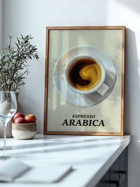 Arabica Kaffee Vogelperspektive