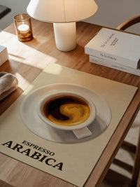 Arabica Kaffee Vogelperspektive