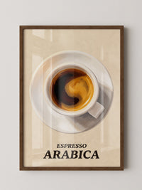 Arabica Kaffee Vogelperspektive