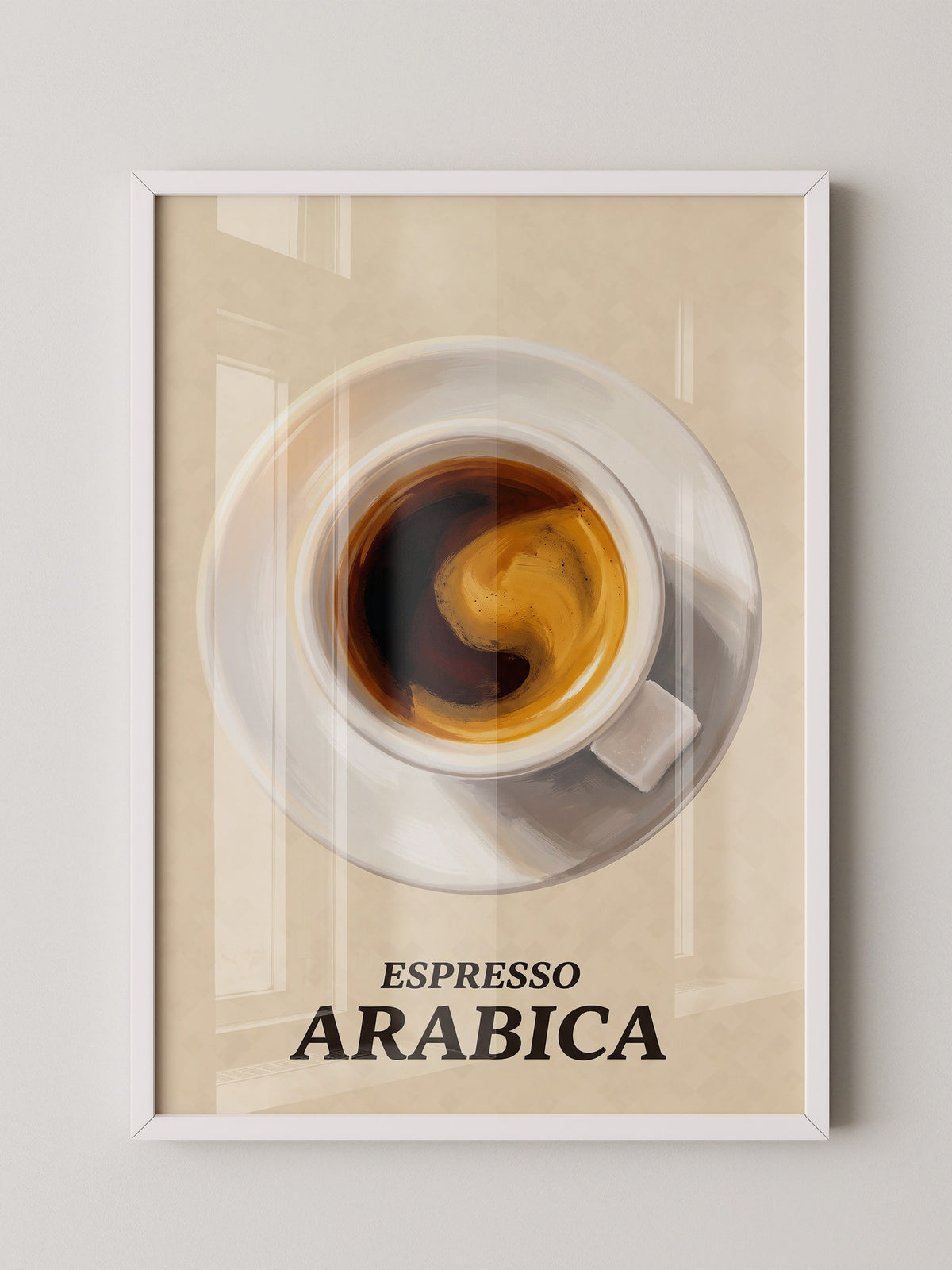 Arabica Kaffee Vogelperspektive