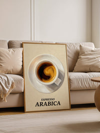 Arabica Kaffee Vogelperspektive
