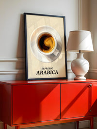 Arabica Kaffee Vogelperspektive