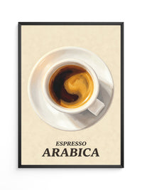 Arabica Kaffee Vogelperspektive