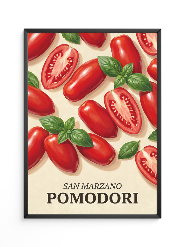 San Marzano Tomaten Illustration