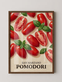 San Marzano Tomaten Illustration