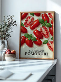 San Marzano Tomaten Illustration