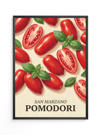 San Marzano Tomaten Illustration