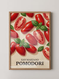San Marzano Tomaten Illustration
