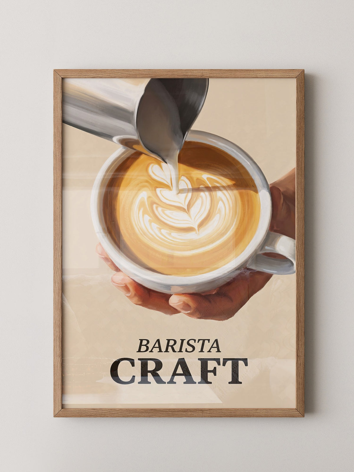 Latte Art Kaffeegenuss