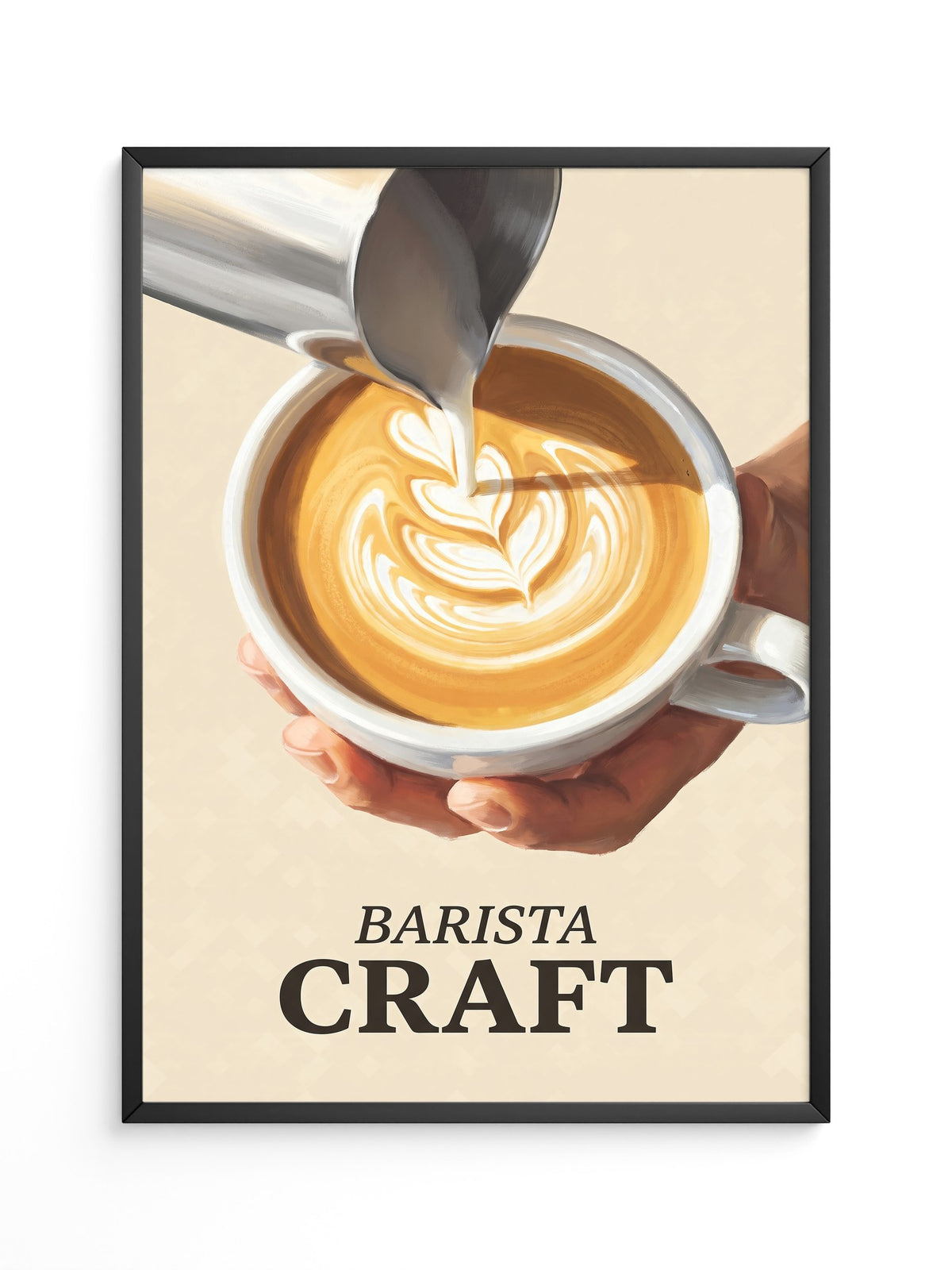 Latte Art Kaffeegenuss