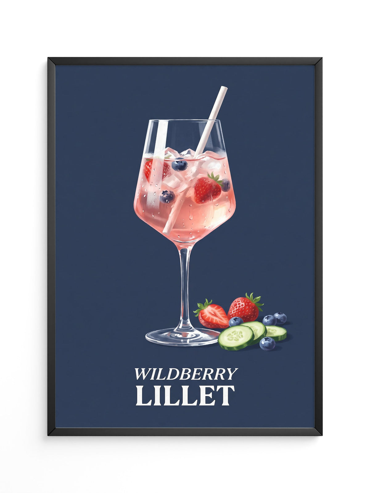 Wildbeeren Drink Pastelloptik