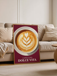 Cappuccino Latte Art Herz